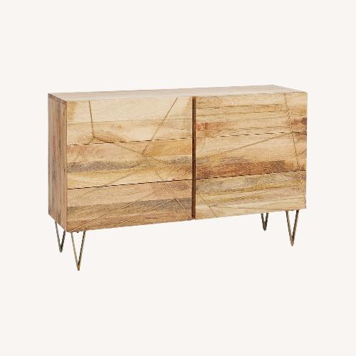 Used West Elm Roar & Rabbit Geo Inlay 6 Drawer Dresser for sale on AptDeco