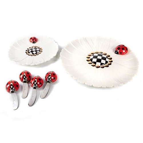 Used MacKenzie-Childs Ladybug Canape Knife Set for sale on AptDeco