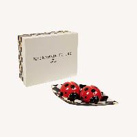MacKenzie-Childs Ladybug Salt & Pepper Shaker Set