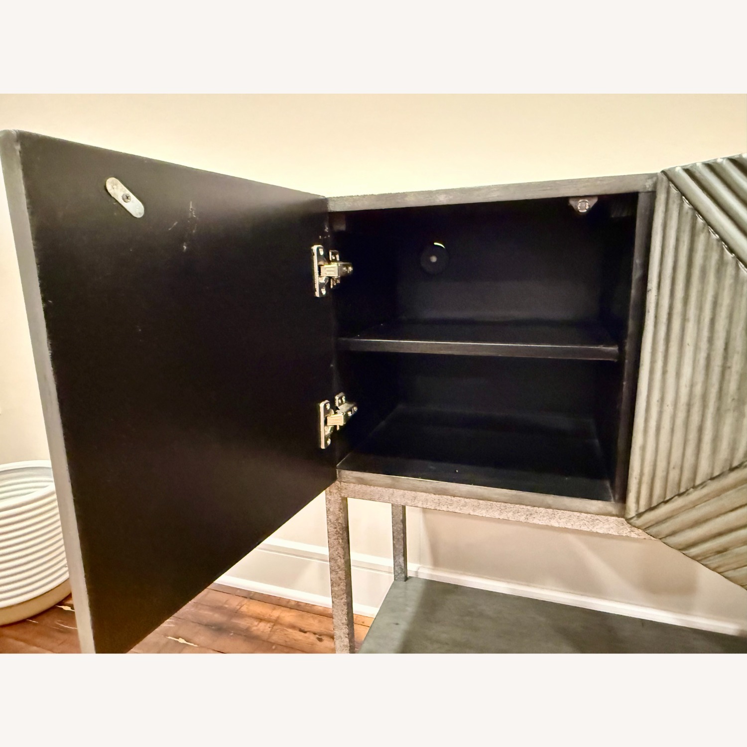 Dark Gray Media Storage - image-7