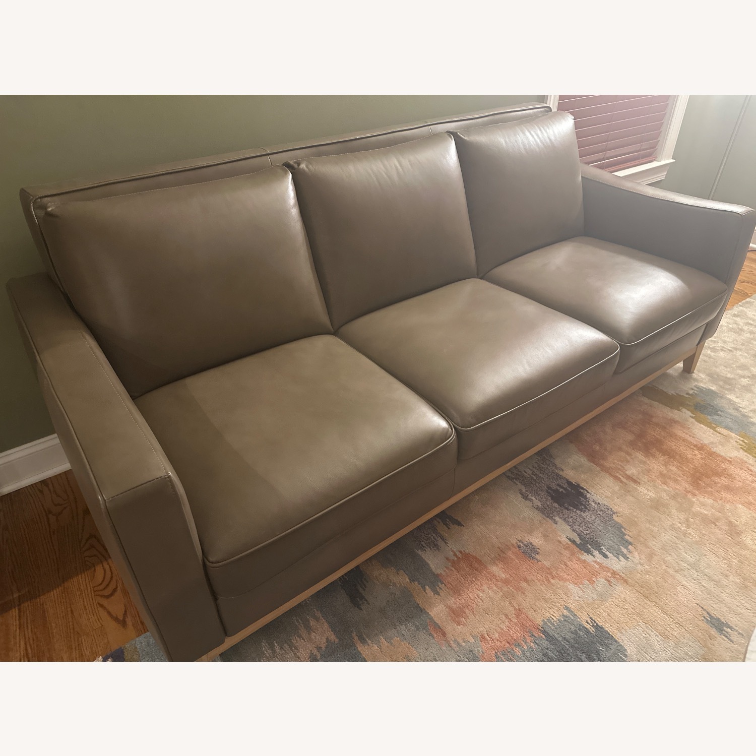 Raymour & Flanigan Berkeley Leather Sofa - image-2