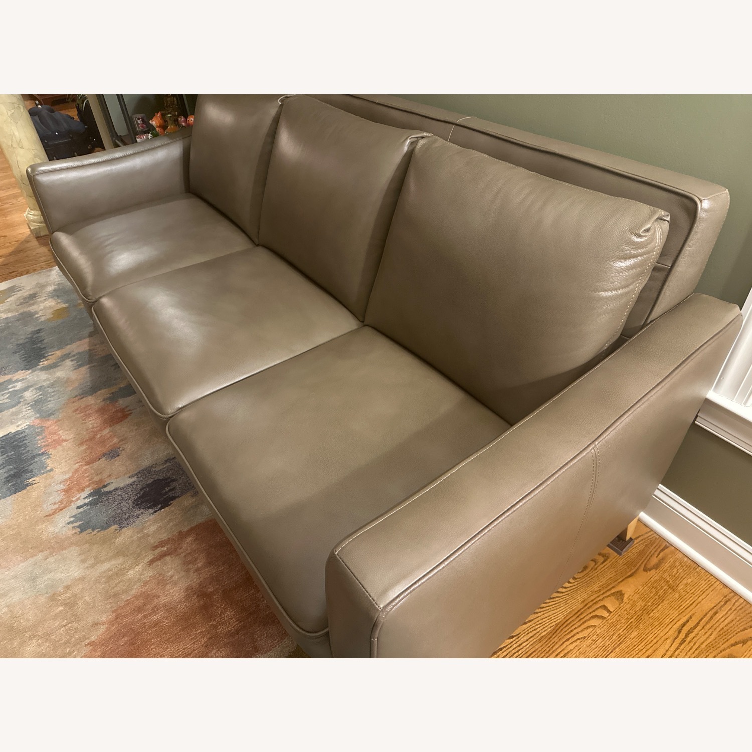 Raymour & Flanigan Berkeley Leather Sofa - image-3