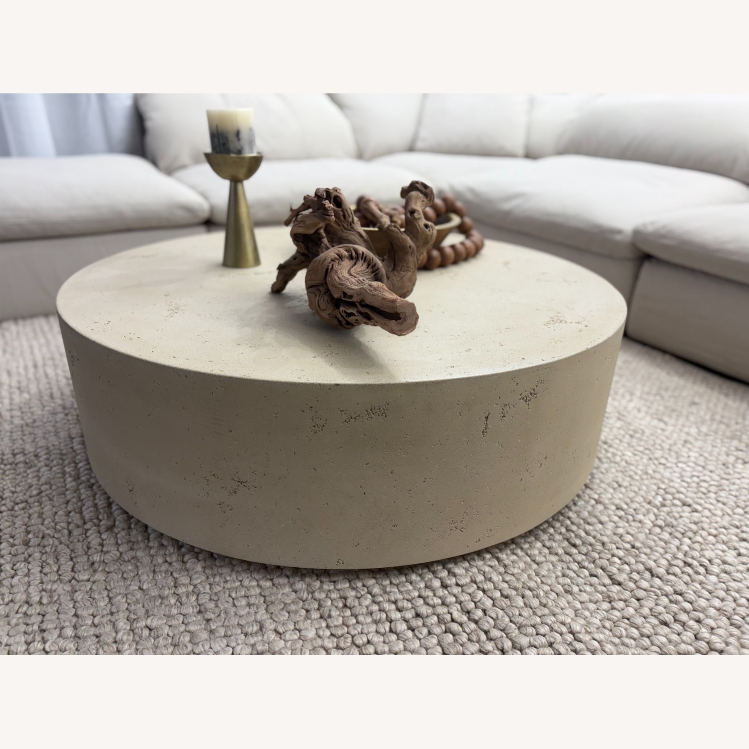 Restoration Hardware Ixtapa Round Coffee Table – 48”  - image-18