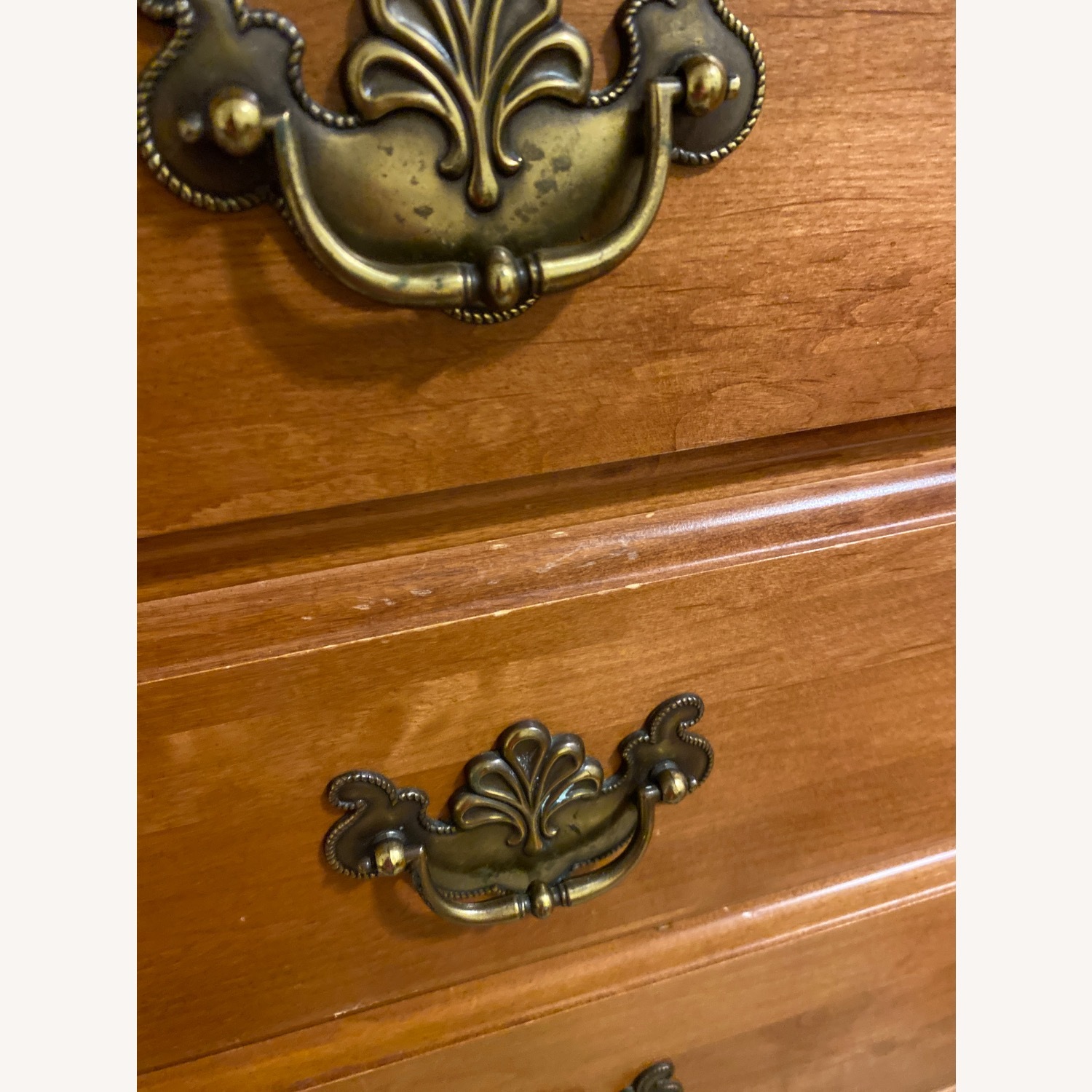 Vintage/Antique Finds Light Brown Wood Dresser - image-2