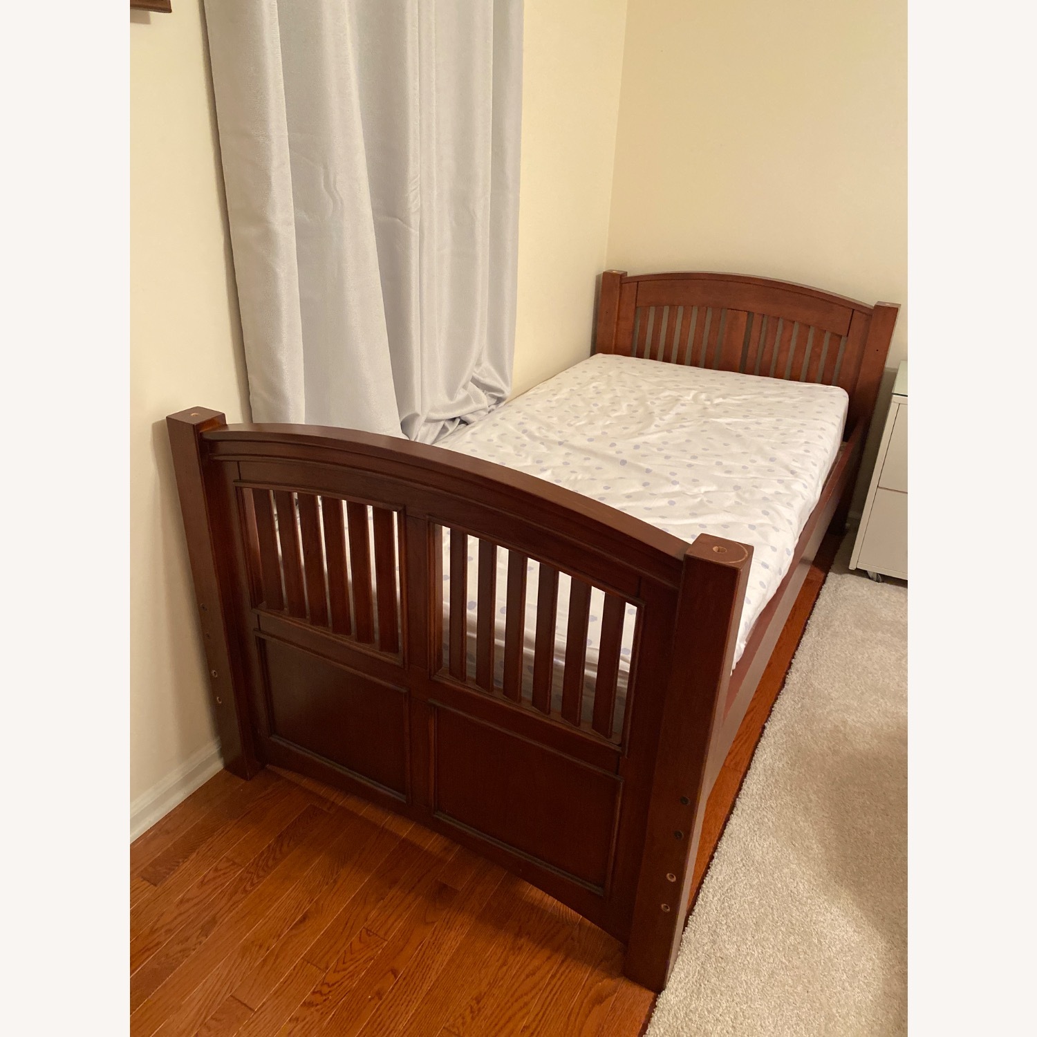 Solid Wood Bottom Bunk Bed Frame - image-3