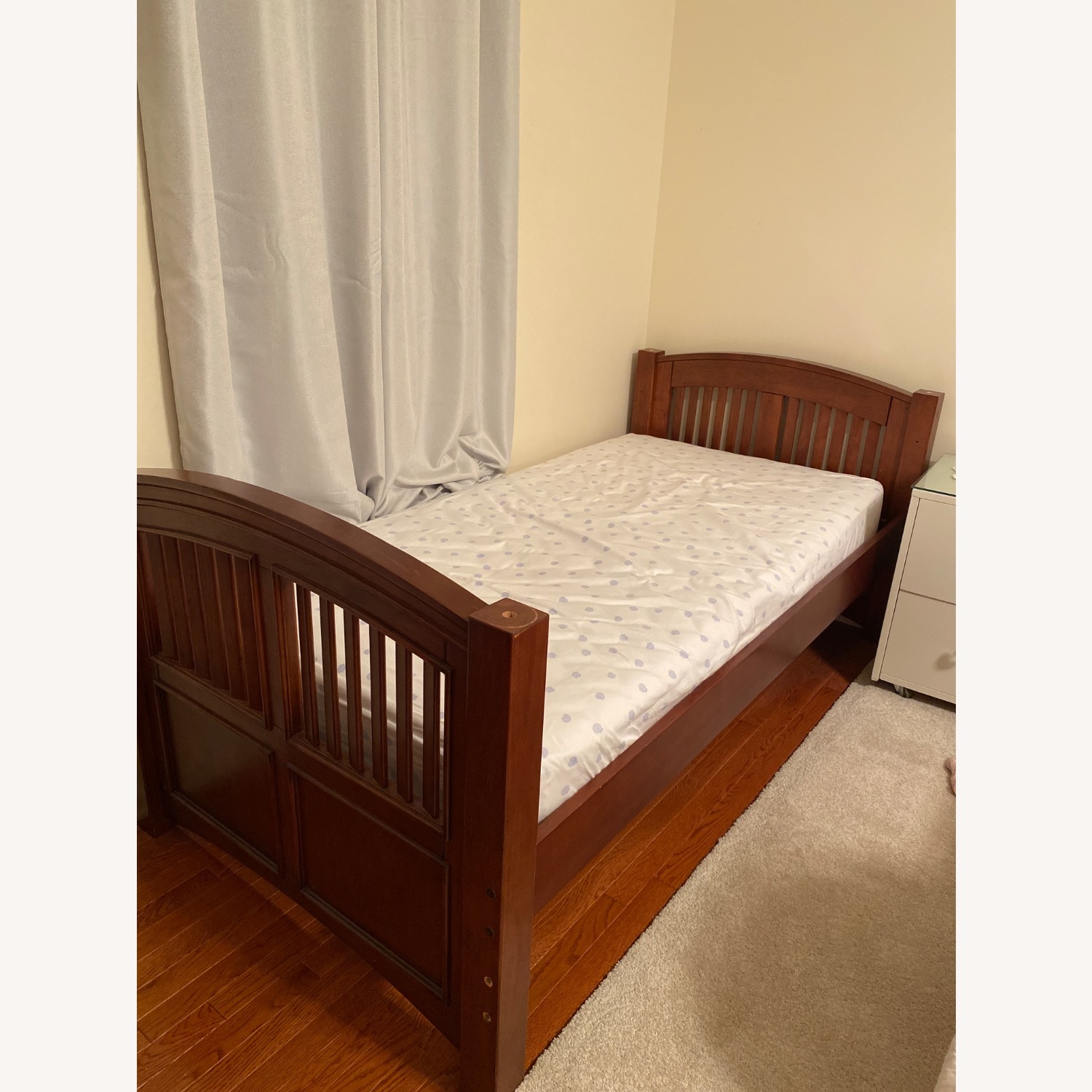 Solid Wood Bottom Bunk Bed Frame - image-1