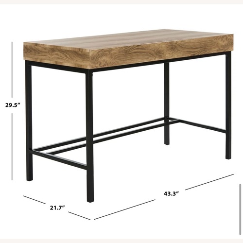 Used Wayfair Natural Wood Desk for sale on AptDeco