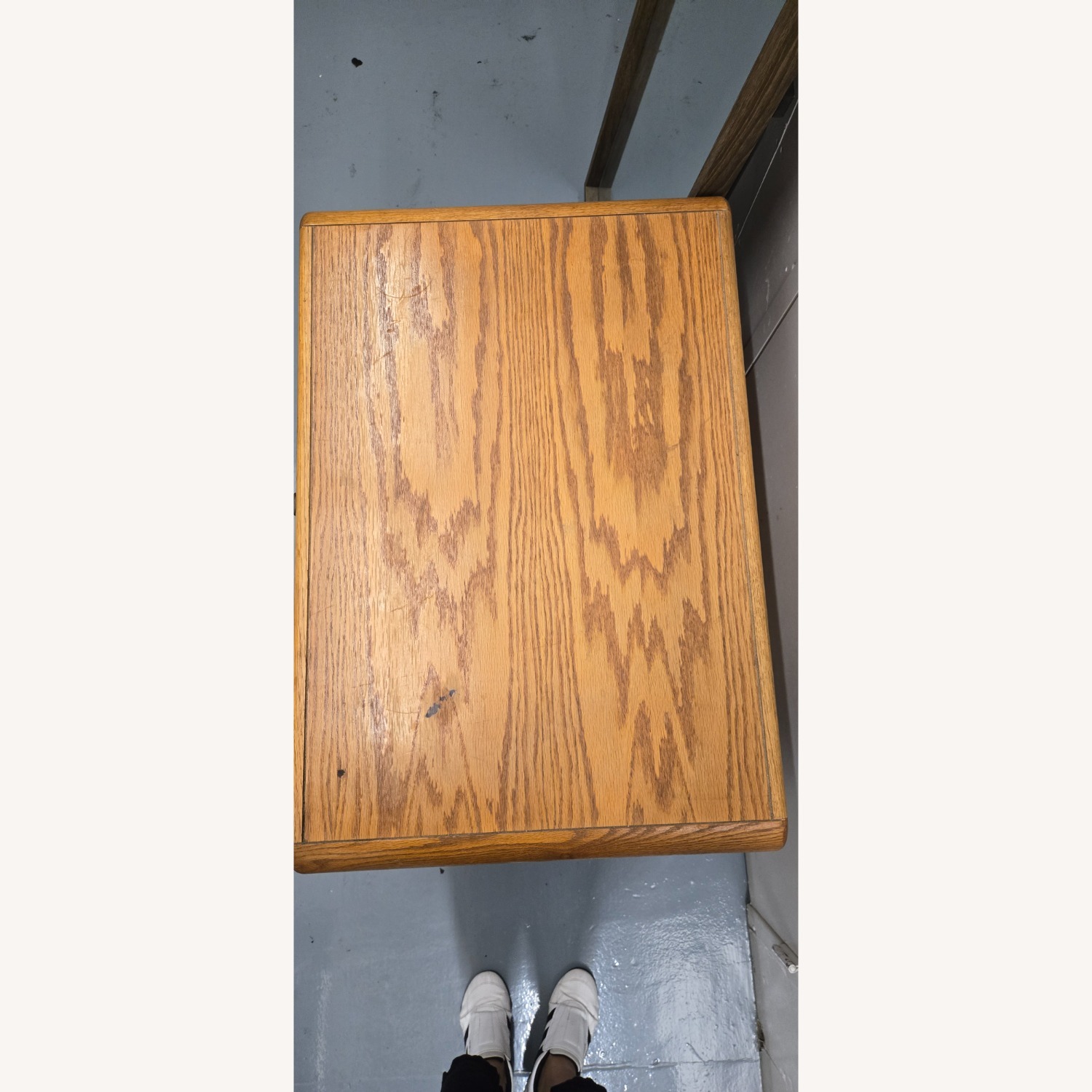 Light Brown Wood Media Storage - image-5