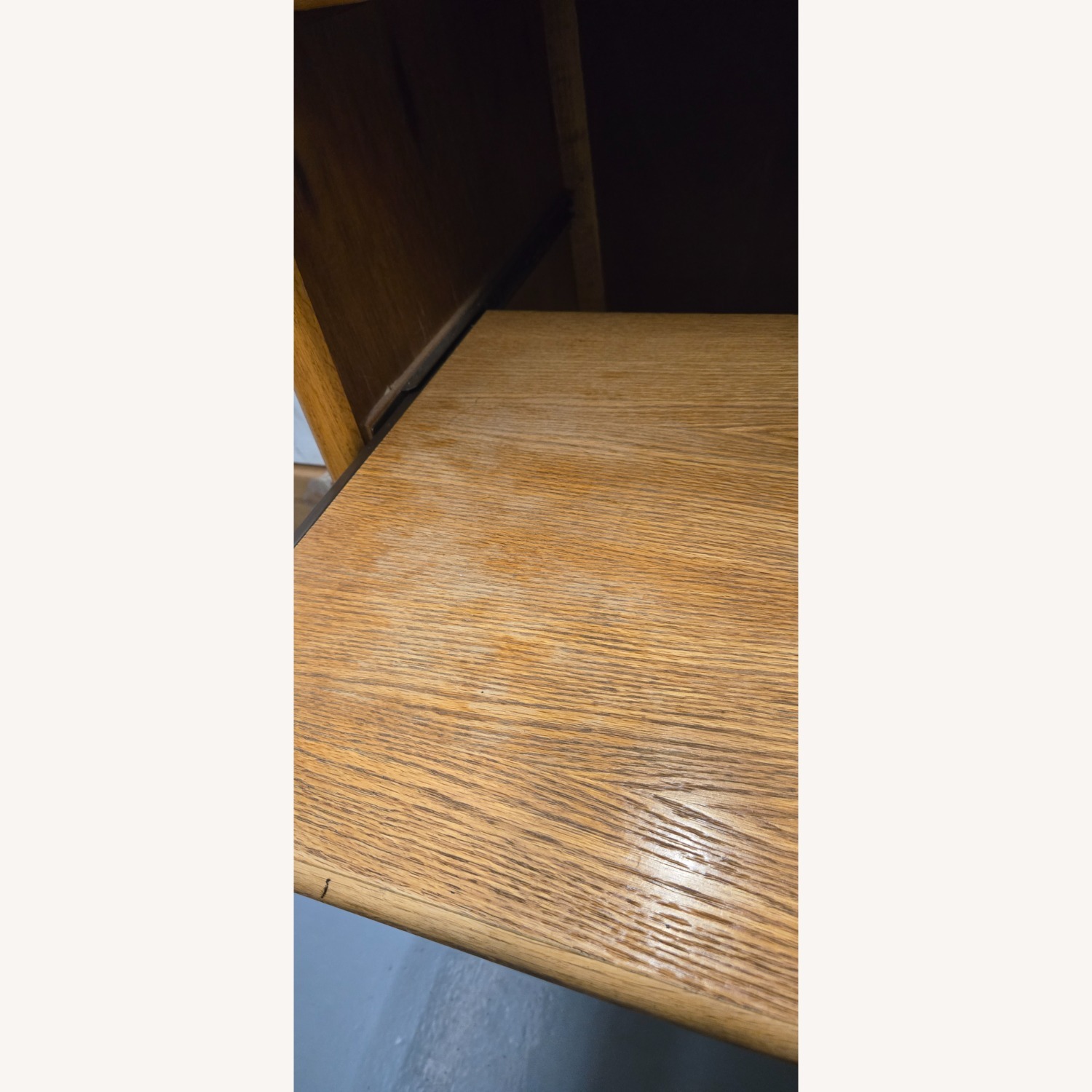 Light Brown Wood Media Storage - image-4