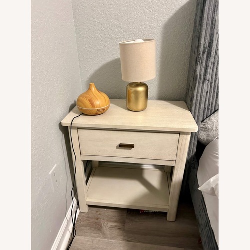 Used Target Light Oak Nightstand for sale on AptDeco
