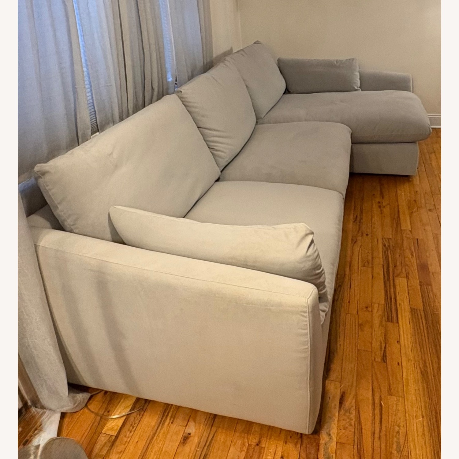 Room & Board Weber Light Gray Fabric 3+ Piece Sectional - image-2