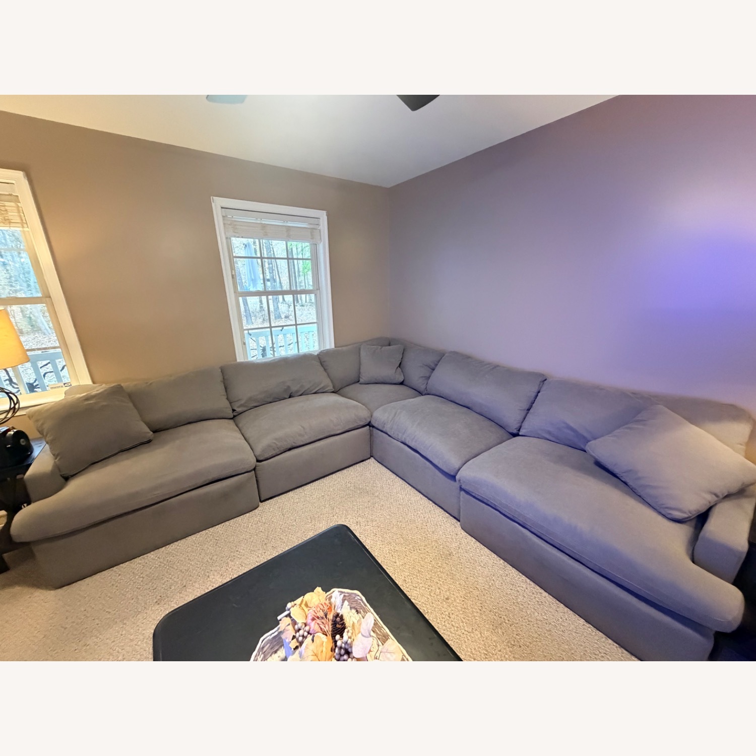 Bob's Discount Furniture Dream Power Reclining Sectional 5-Piece - image-1