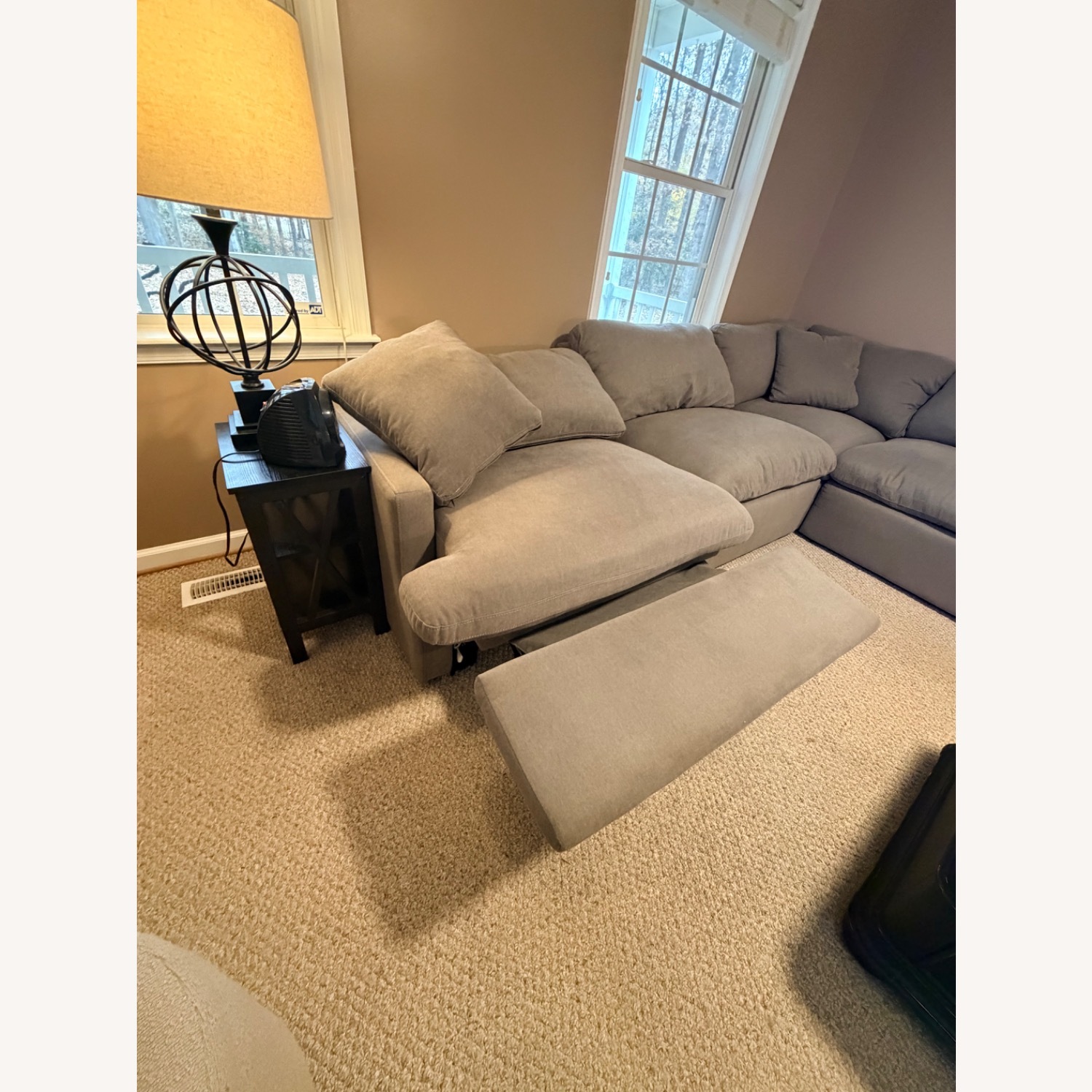 Bob's Discount Furniture Dream Power Reclining Sectional 5-Piece - image-3