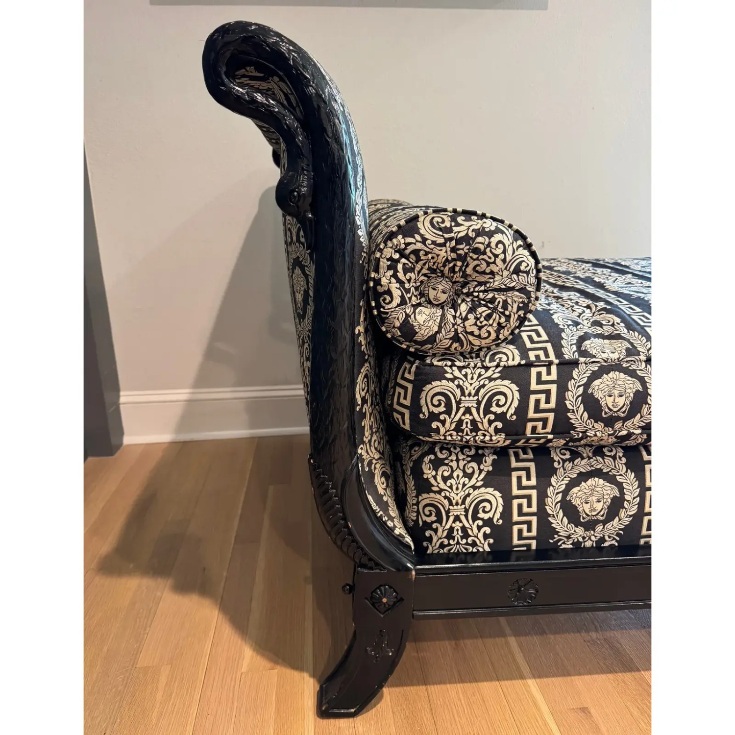 Late 19th Century French 3rd Empire Versace Daybed - image-8