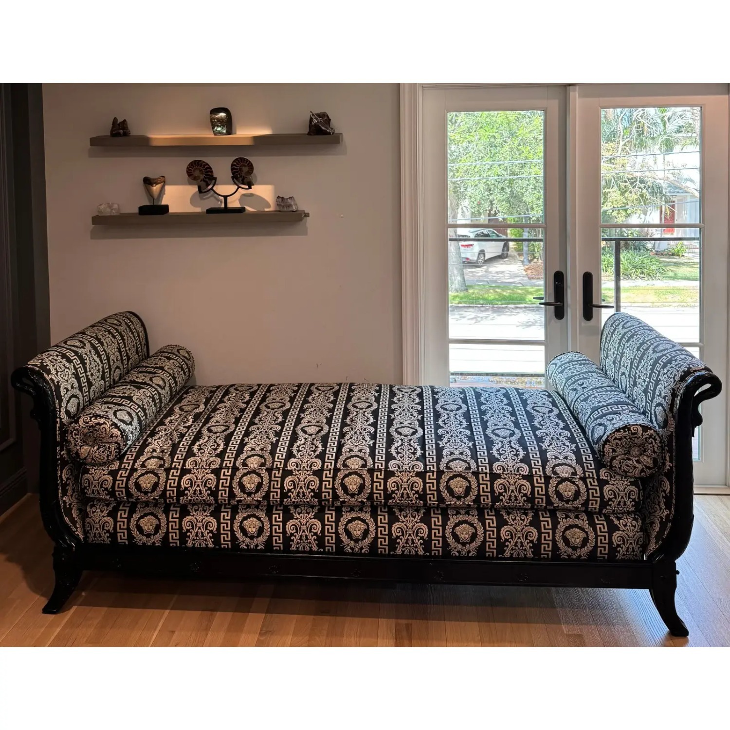 Late 19th Century French 3rd Empire Versace Daybed - image-12