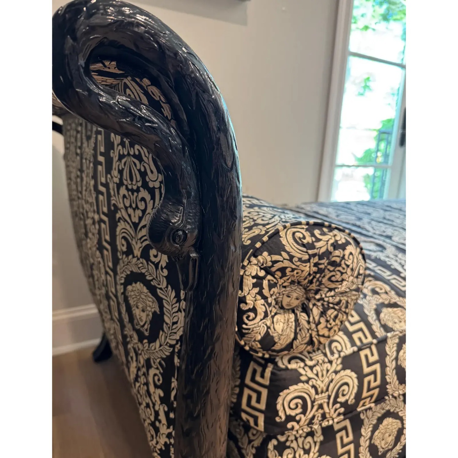 Late 19th Century French 3rd Empire Versace Daybed - image-7