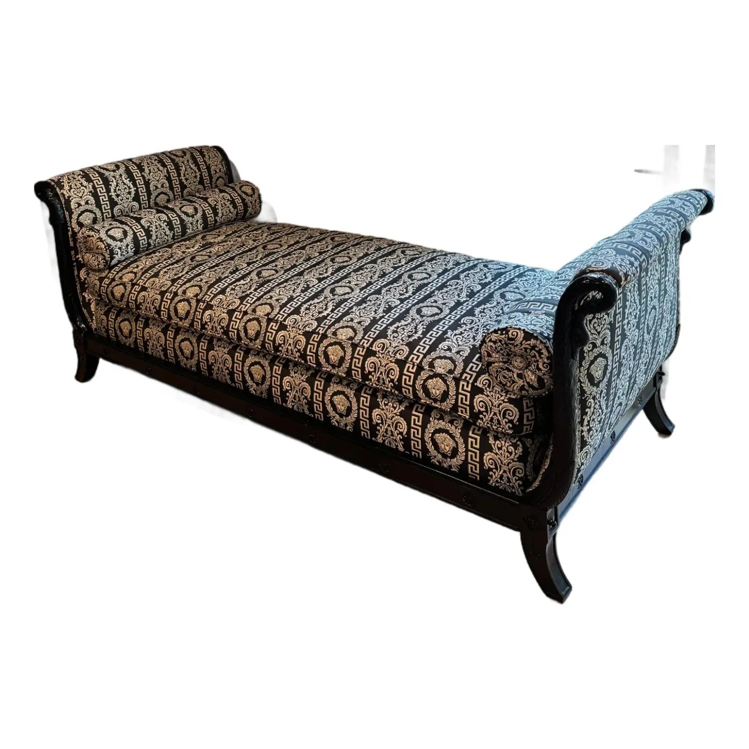 Late 19th Century French 3rd Empire Versace Daybed - image-13