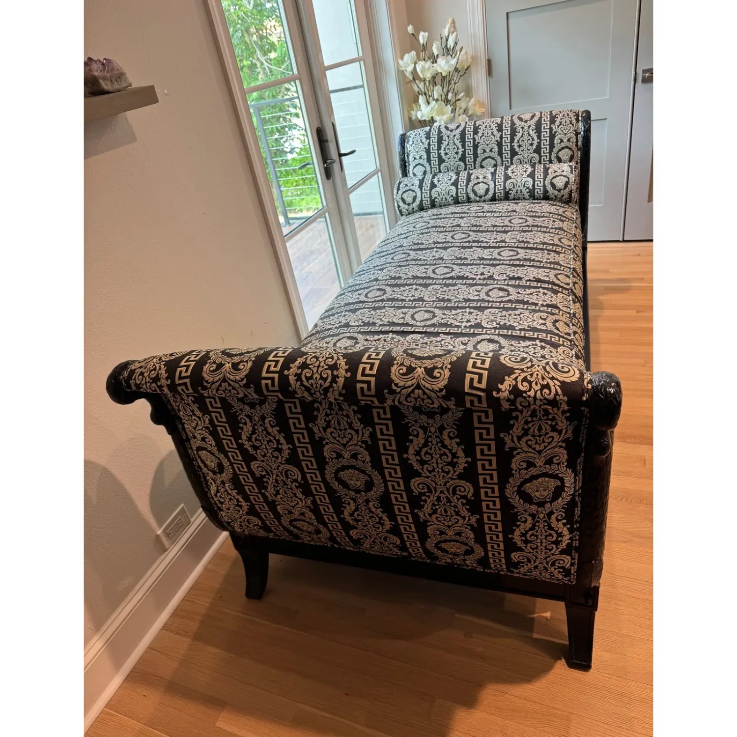 Late 19th Century French 3rd Empire Versace Daybed - image-10