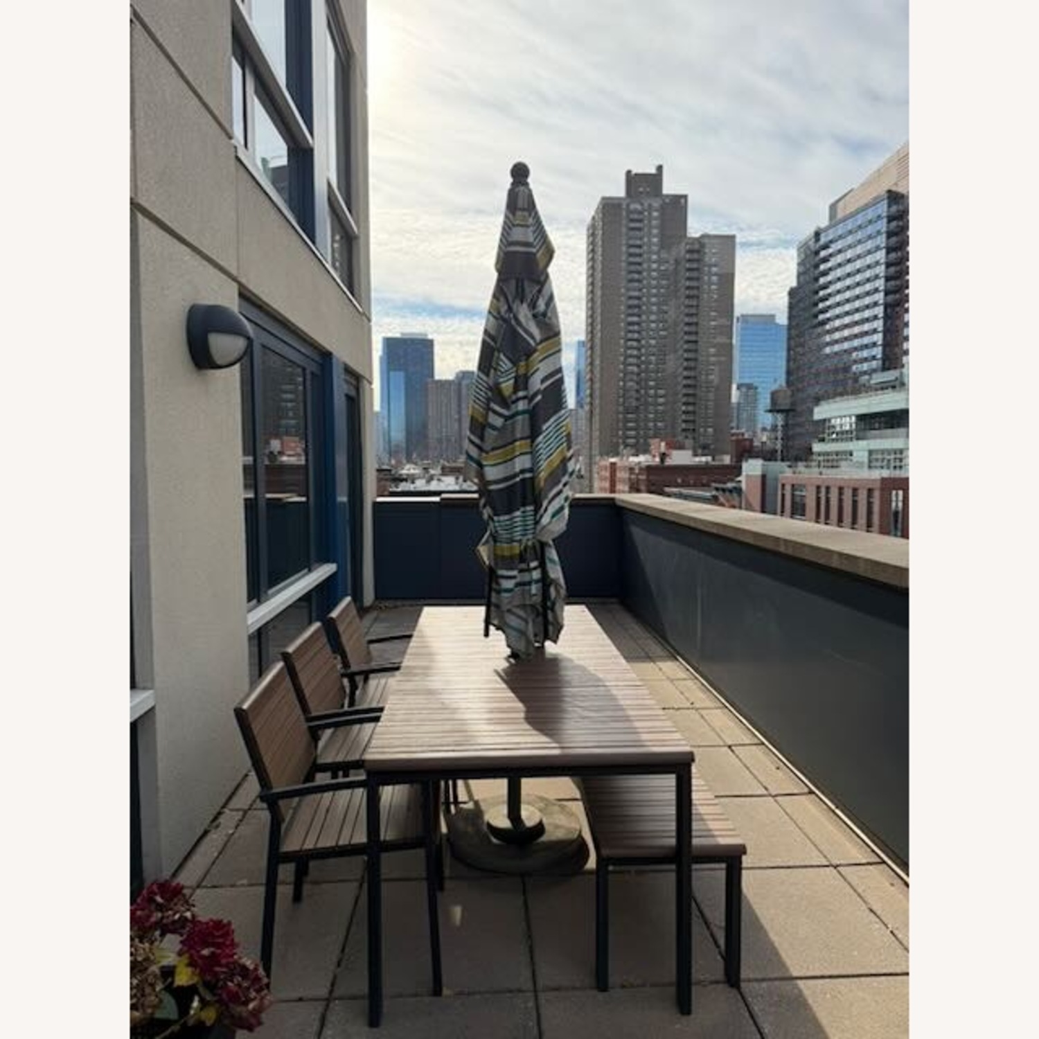 West Elm Dante Outdoor Dining Set - image-3