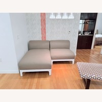 Room & Board Light Gray Fabric Patio Furniture