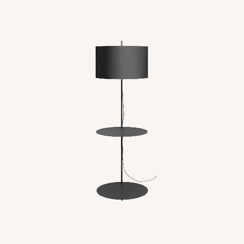 Used Blue Dot Note Large Floor Lamp with Table for sale on AptDeco