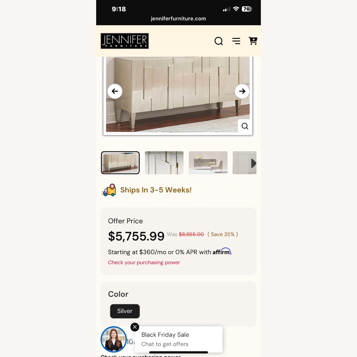 Bernhardt Carleton Entertainment Credenza - image-8