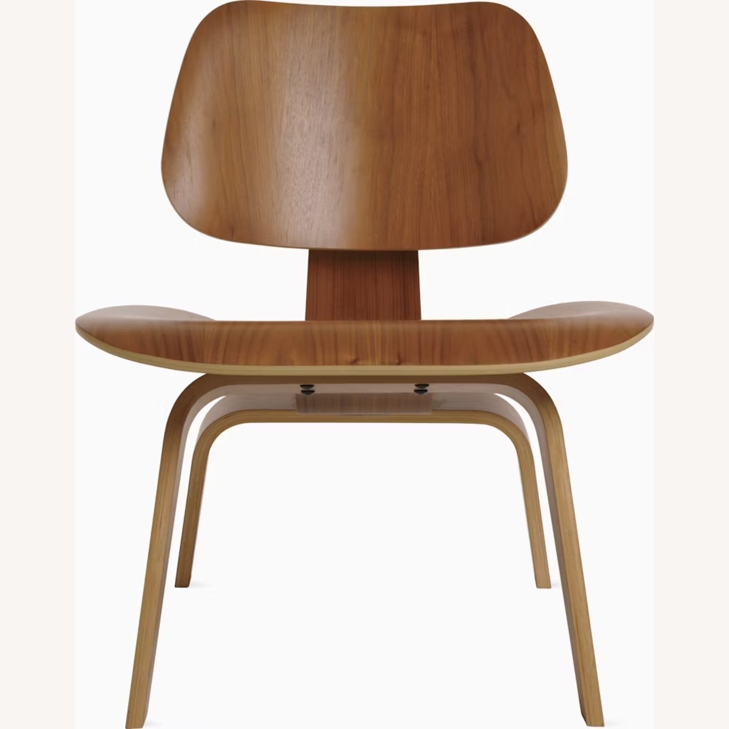 Eames Molded Plywood Lounge Chair in Walnut - image-1