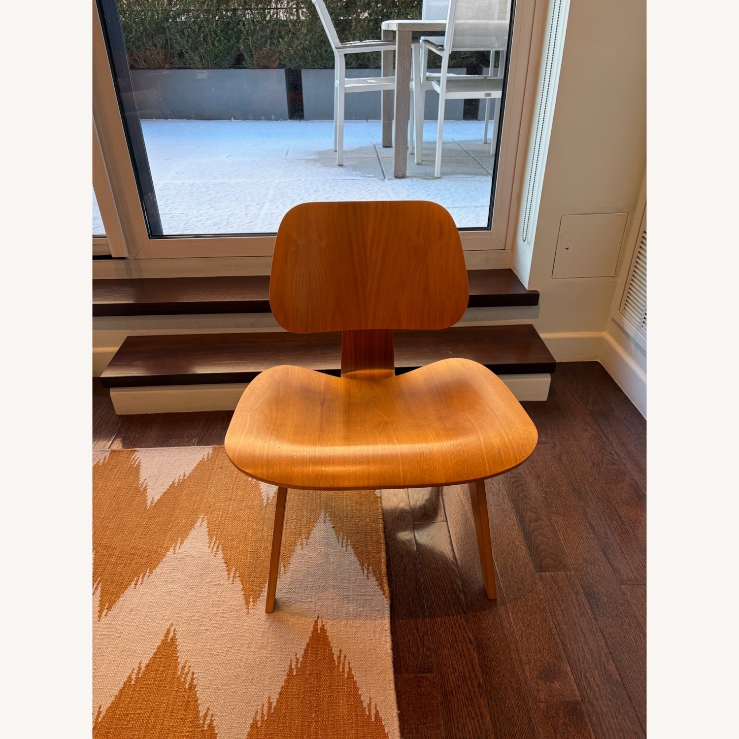 Eames Molded Plywood Lounge Chair in Walnut - image-3