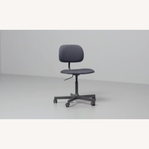 Used IKEA Bleckberget Gray Swivel Chair for sale on AptDeco