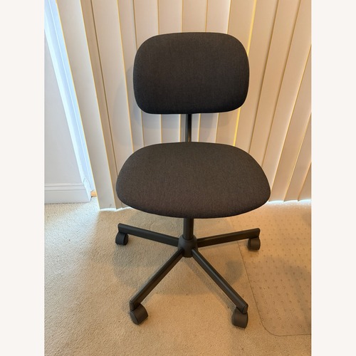 Used IKEA Bleckberget Gray Swivel Chair for sale on AptDeco