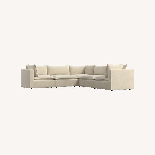 Used  Lotus Deep Modular 5-Piece Sectional Sofa  for sale on AptDeco