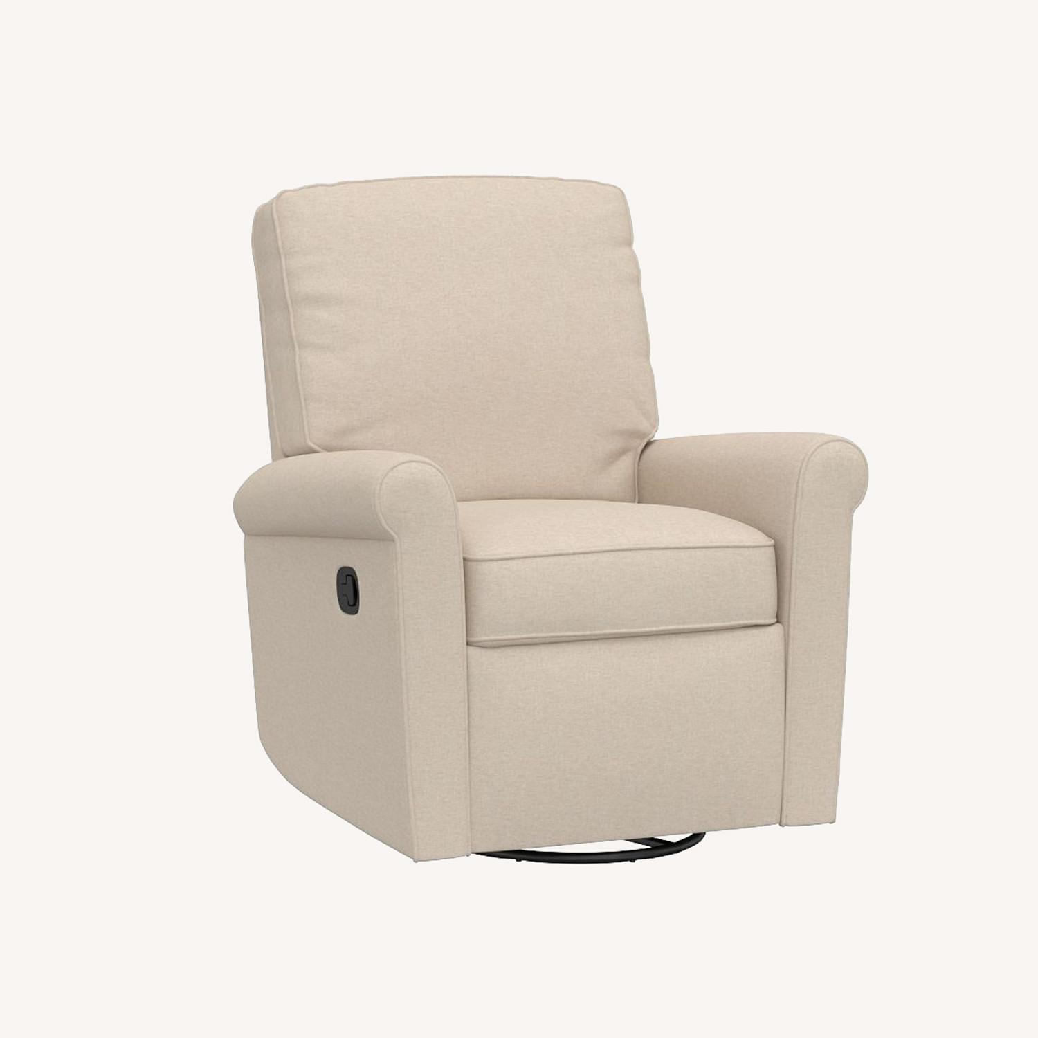 Pottery Barn Kids White Recliner - image-0