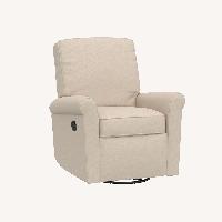 Pottery Barn Kids White Recliner