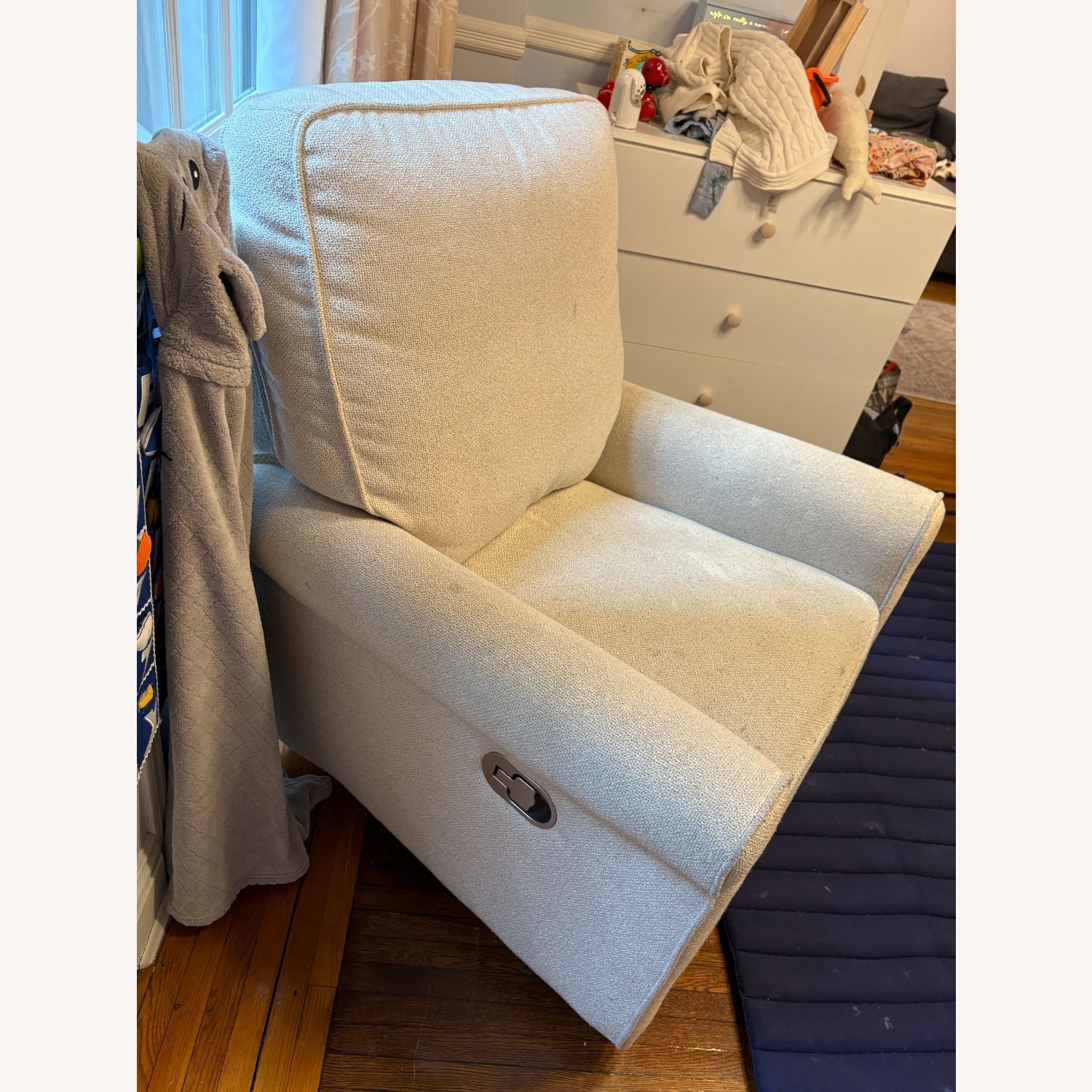 Pottery Barn Kids White Recliner - image-6