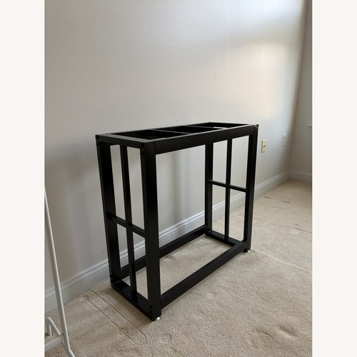 Used Brooklyn Black Metal Stand for sale on AptDeco