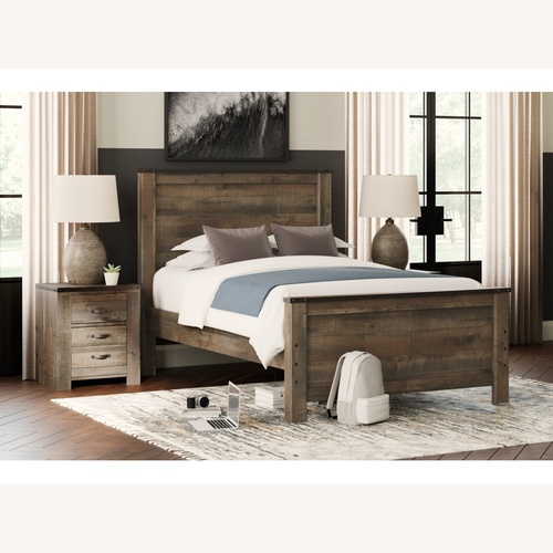 Used Ashley Furniture Trinell Full Panel Bed for sale on AptDeco