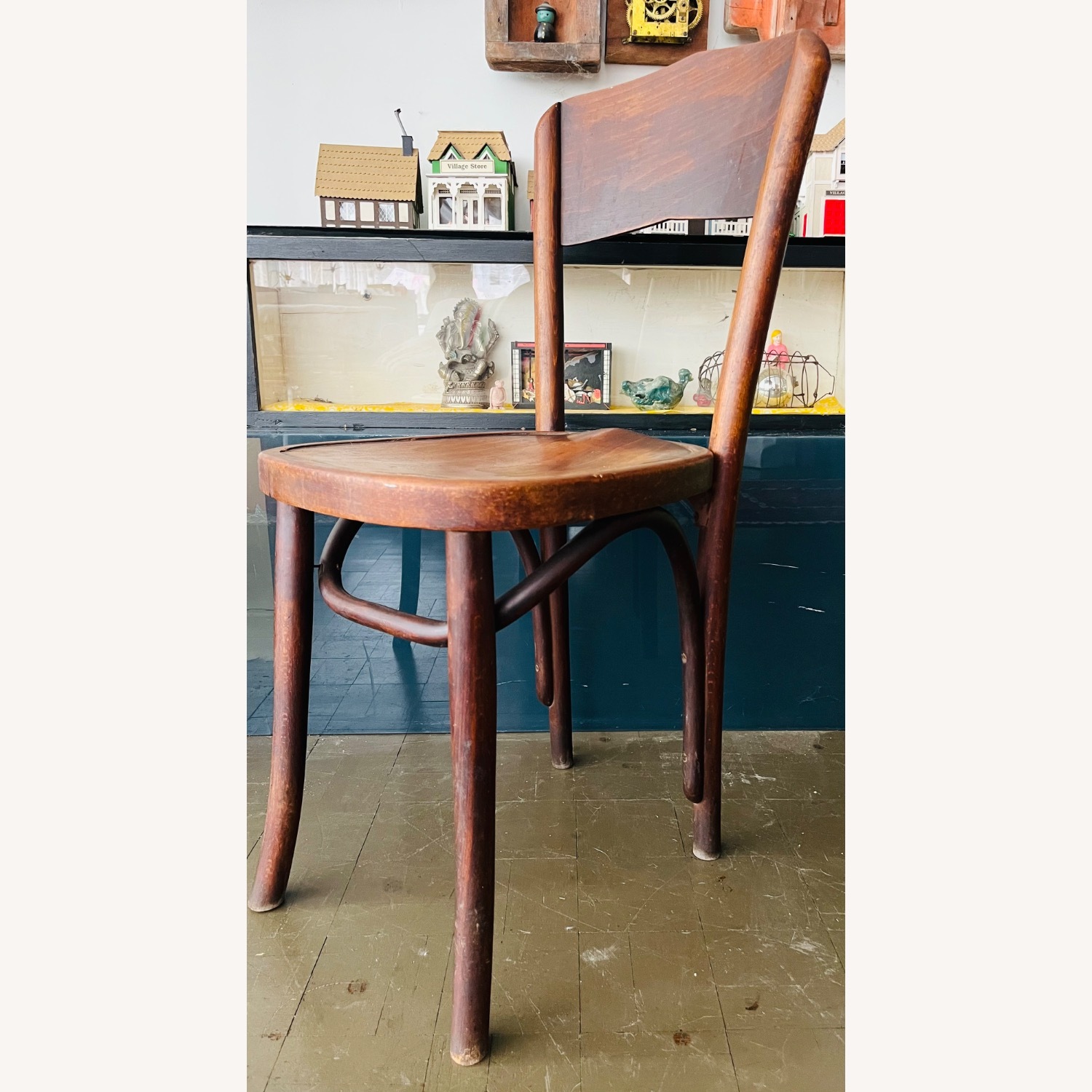 Antique Thonet Bentwood Cafe Chair Early 20th C.   - image-3