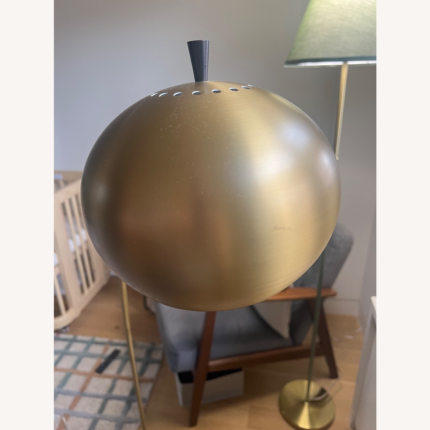 West Elm Petite Arc Metal Floor Lamp (54") - image-3