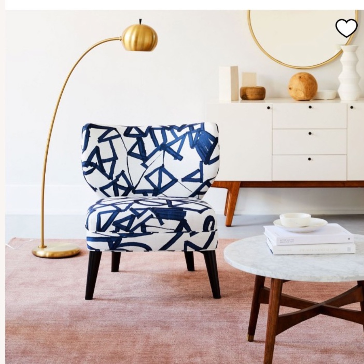 West Elm Petite Arc Metal Floor Lamp (54") - image-5