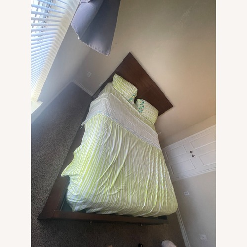 Used Queen Bed With Storage Drawers for sale on AptDeco