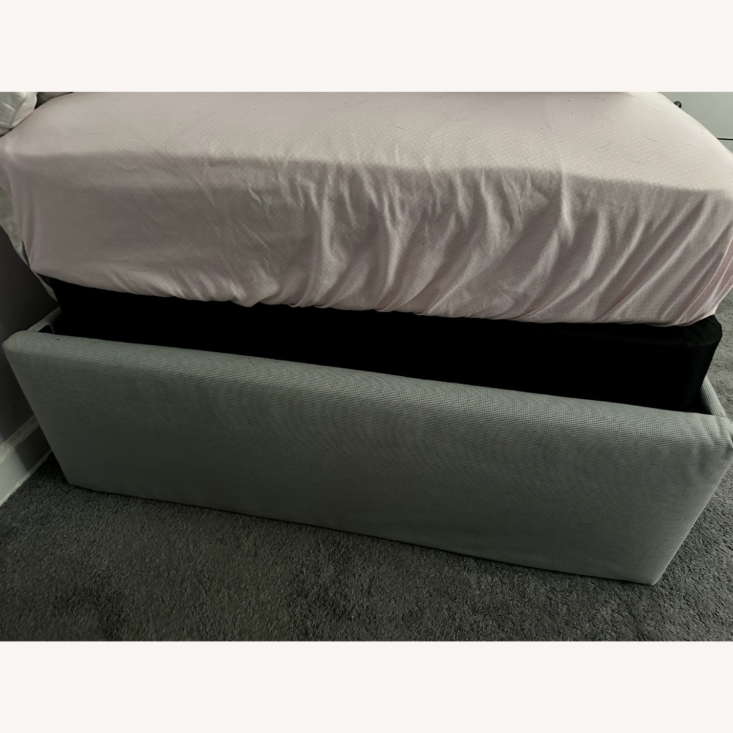 IKEA Gladstad Light Gray Twin Bed  - image-3