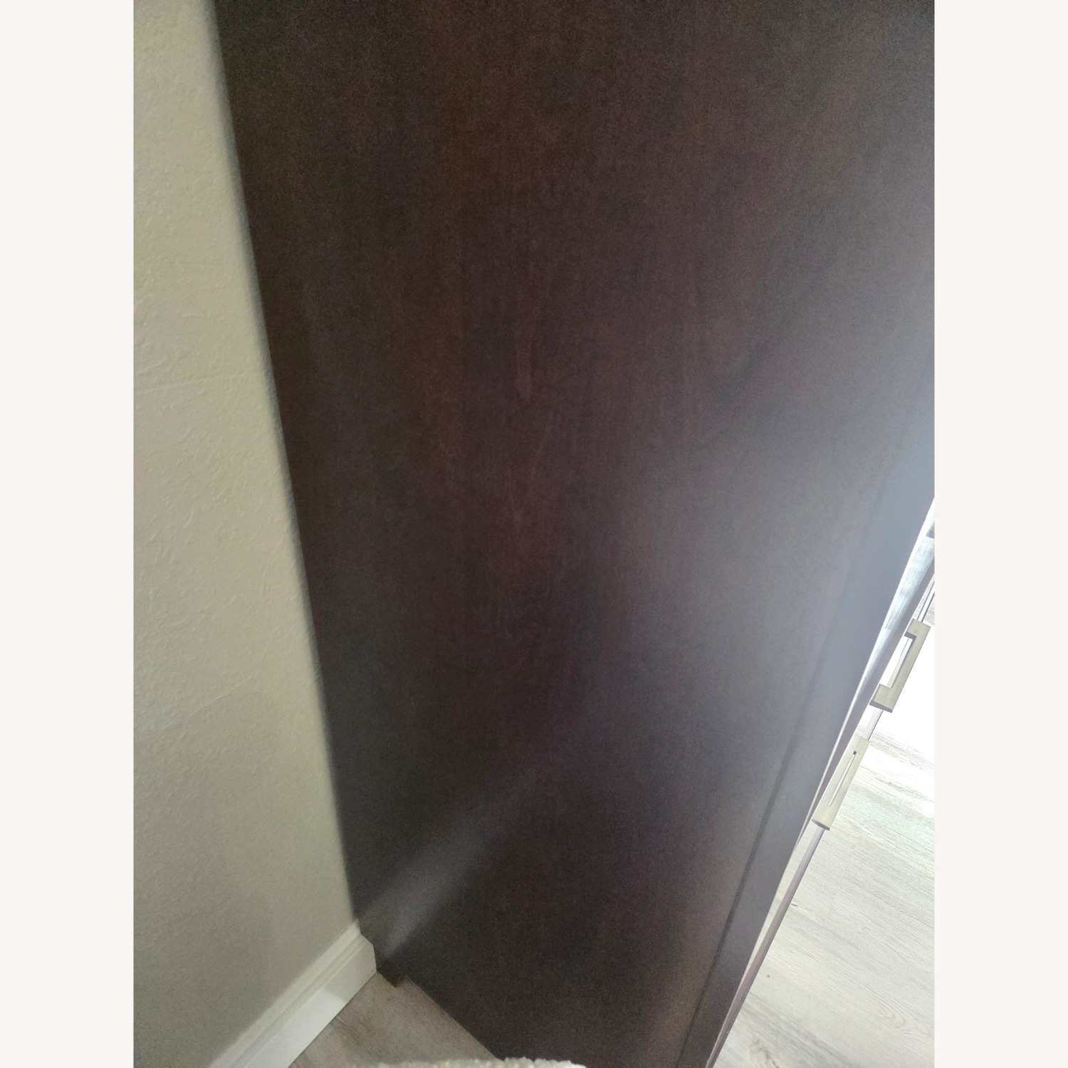 Dark Brown Wood Dresser - image-4