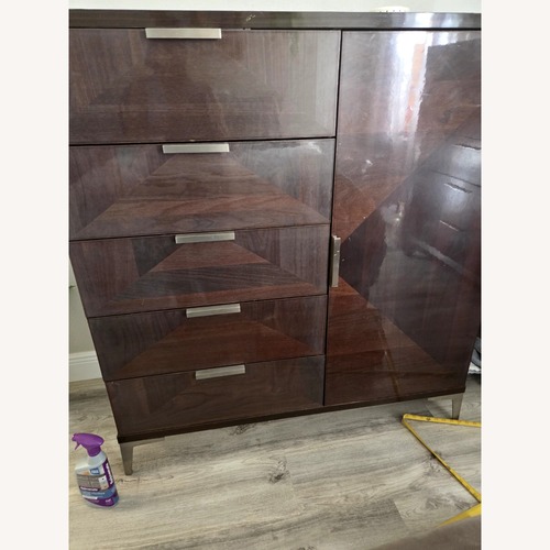 Used Dark Brown Wood Dresser for sale on AptDeco