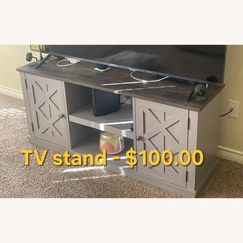 Used Beatrix TV Stand for TVs up to 70" for sale on AptDeco