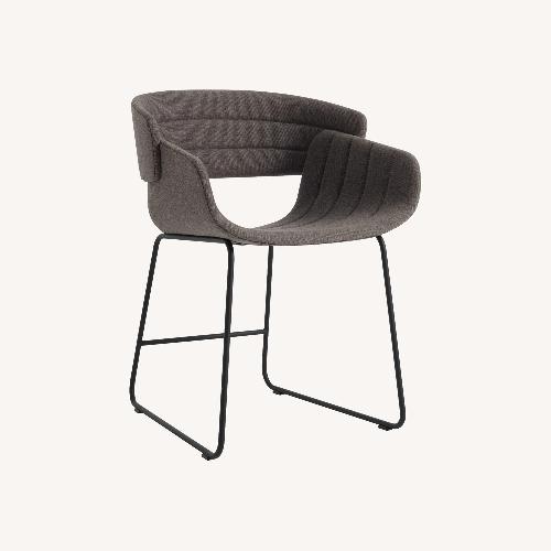 Used Blu Dot Dark Gray Fabric Dining Chairs for sale on AptDeco