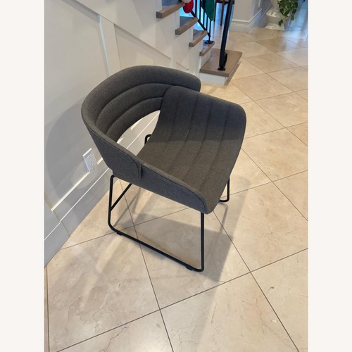 Used Blu Dot Dark Gray Fabric Dining Chairs for sale on AptDeco