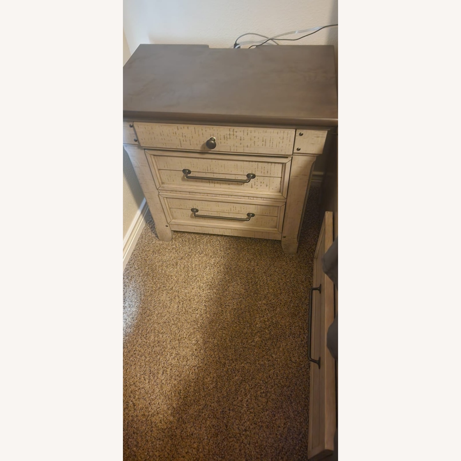 Light Gray Side Table - image-2