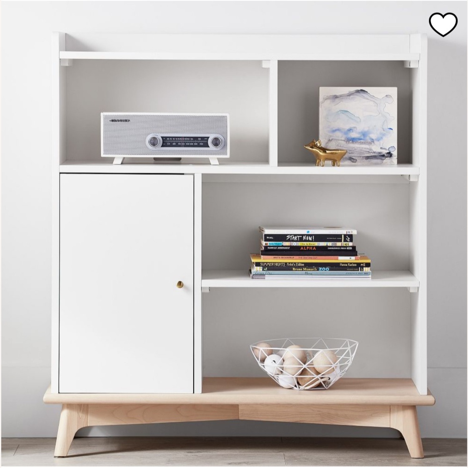 West Elm Sydney White Bookcase - image-3