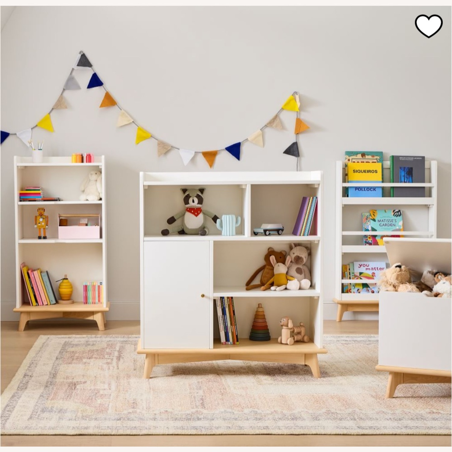 West Elm Sydney White Bookcase - image-4