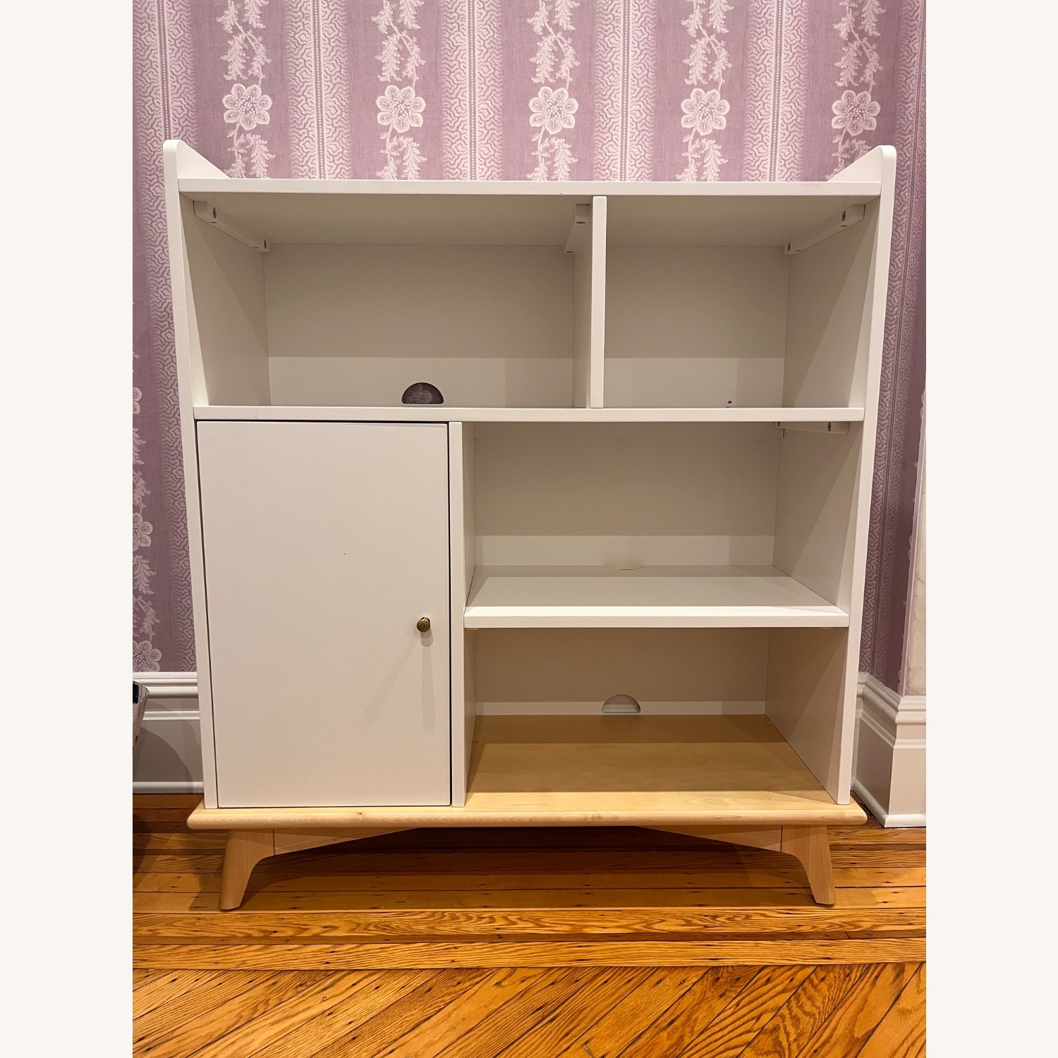 West Elm Sydney White Bookcase - image-1